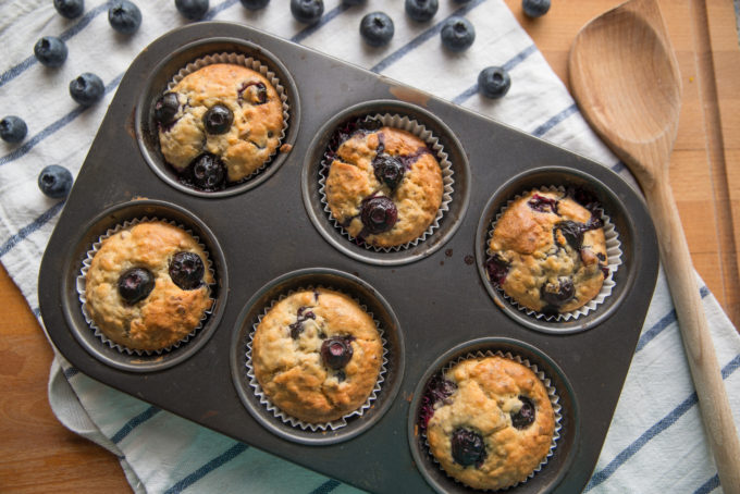 blueberry muffins